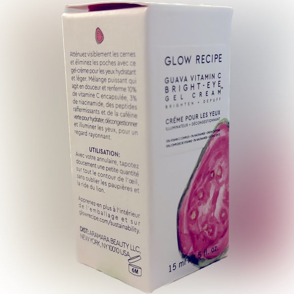 GLOW RECIPE GUAVA VITAMIN C BRIGHT-EYE GEL CREAM - Picture 5 of 5